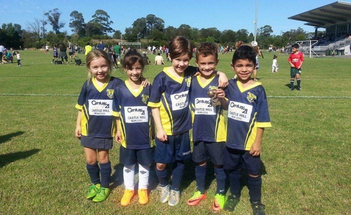 Round 1 – big smiles all round