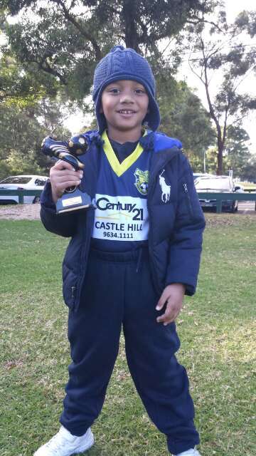 U6 Tigers winner Xavier