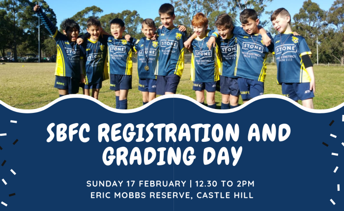 Who should come to the SBFC Registration and Grading&nbsp;day?